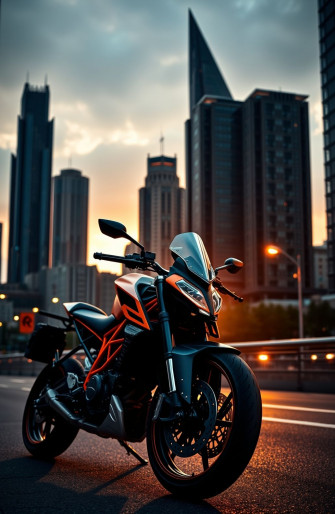 Ktm Duke Bike HD Wallpaper