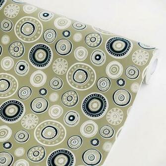 Capering Circle Self Adhesive Wallpaper Home Decor Sample