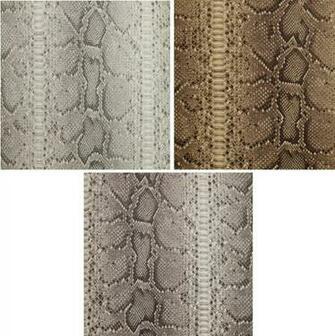 Galerie Natural Faux Python Snake Skin Animal Print Wallpaper Roll