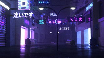 4k Neon City Computer Wallpaper HD Net
