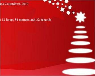 Christmas Countdown Desktop Wallpaper In HD