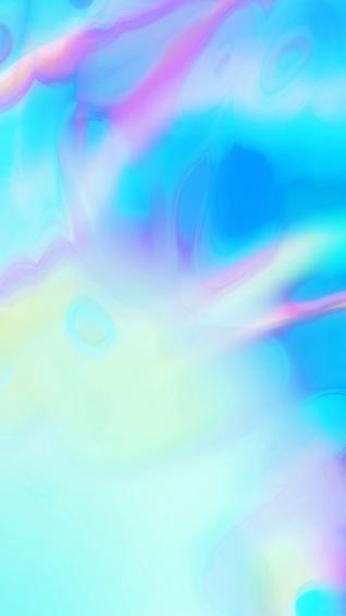 Waves Spectral Blue Fluid Abstract Wallpaper iPhone