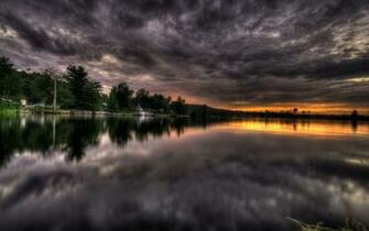 Super Heavy Dark Clouds Wallpaper Full HD Pictures