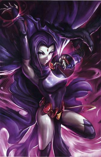 Teen Titans Wallpaper Raven Character Dc