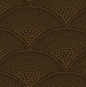 From The Original Design Gold Print On Dark Brown Background