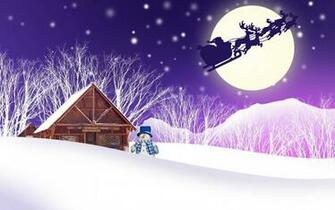 Christmas Eve In The North Country HD Desktop Wallpaper