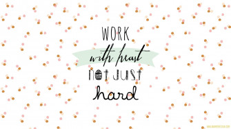 Girly Inspirational Desktop Wallpaper