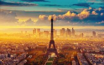 France The City Of Paris Eiffel Tower HD Wallpaper