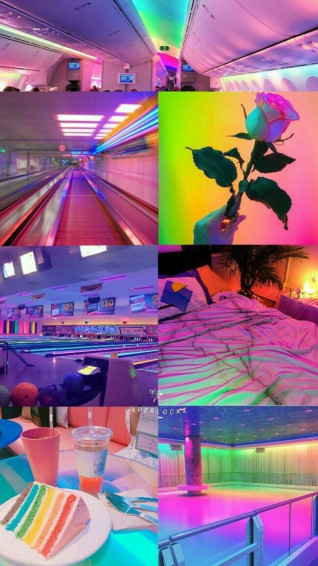 Rainbow Aesthetic Wallpaper Pc