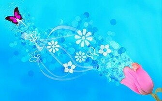 Butterfly Desktop Wallpaper Vector Background