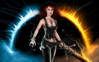 Warrior Woman Widescreen Wallpaper