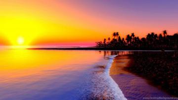 4k Ultra HD Beach Wallpaper Desktop Background