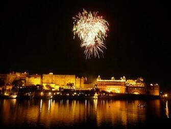 Diwali In Udaipur India Festival Celebration Wallpaper HD