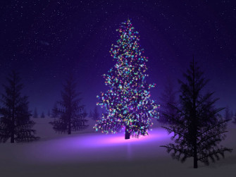 Christmas Tree Background
