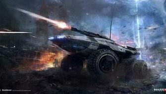 Art M35 Mako Bioware Mass Effect Wallpaper And Desktop