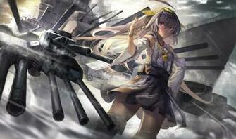 Haruna Kancolle HD Wallpaper Background Image