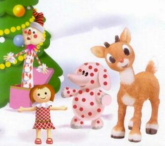 Christmas Background Rudolph