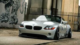Bmw Z4 Coupe Slammed Cars Wallpaper