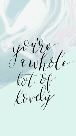 Calligraphy Mobile Wallpaper Quotes