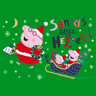 Boy S Peppa Pig Christmas Santa Little Helpers T Shirt Fifth Sun