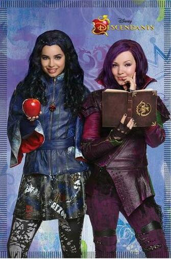 Mal And Evie Descendants Fan Art