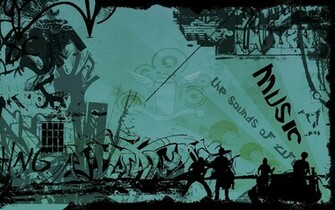 Graffiti Music Wallpaper By Lol55555 Urban Art