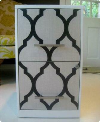 File Cabinets Diy Projects Home Offices Chevron Stripes Crafts
