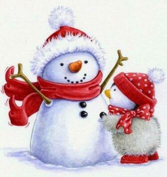 Desktop Background 4u Snowmen