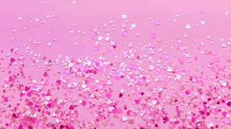 Pink Sparkle Background Wallpaper