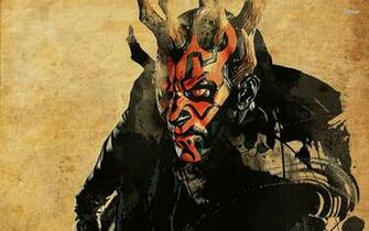 Darth Maul Wallpaper Digital Art