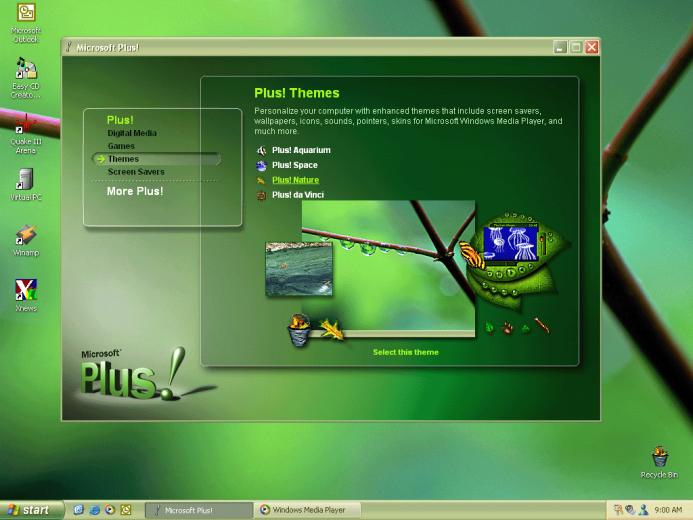 Descendent Of The Nature Theme That Debuted In Plus This