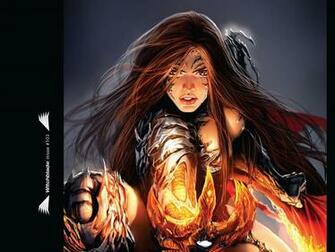 Witchblade Computer Wallpaper Desktop Background