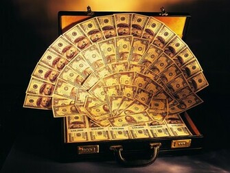 Colorful Money Background Desktop Wallpaper