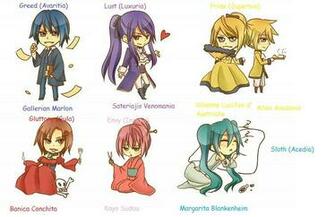 Seven Deadly Sins Vocaloid Chibis For Adoption By Tealangel On