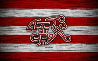 Wallpaper 4k Switzerland National Football Team Logo