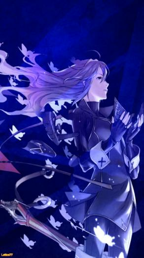 Fire Emblem Lucina iPhone Wallpaper V By Latios77