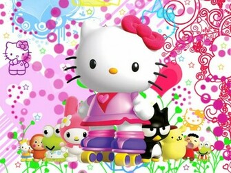 Wallpaper Hello Kitty