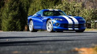 Dodge Viper Gts Coupe Cars Blue Wallpaper