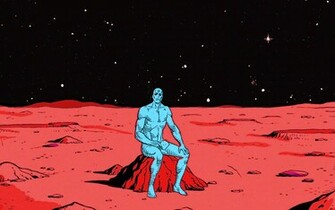 Dr Manhattan Wallpaper