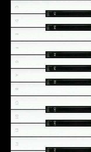 Piano Keyboard Screenshot