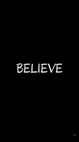 Best Black Background Quotes Wallpaper Believe