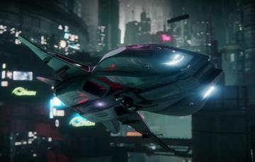 Wallpaper The City Background Starship Star Citizen Origin