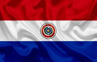 Wallpaper Background Flag Coat Of Arms Fon Paraguay