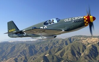 Mustang Old Crow Wallpaper