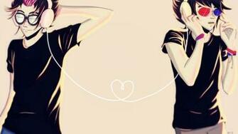 Homestuck Headphones Music Wallpaper Background