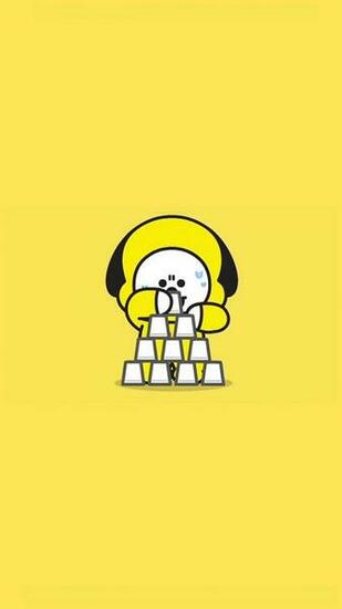 Tn On Bt21wallpaper Bt21 Jimin Chimmy