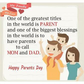 Happy Parents Day Whatsapp Status