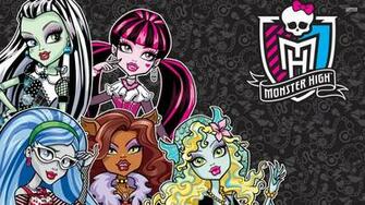 New Monster High Background Divertidos Wallpaper
