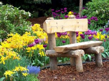 Gardens Wallpaper Garden Natural Chair Desktop