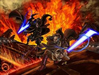 Obi Wan Vs Anakin By Mistermoster